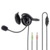 Hama PC-Office-headset NHS-P100 Met Nekband Stereo Zwart